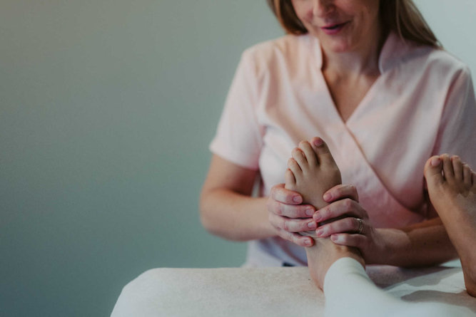 Réflexologie plantaire